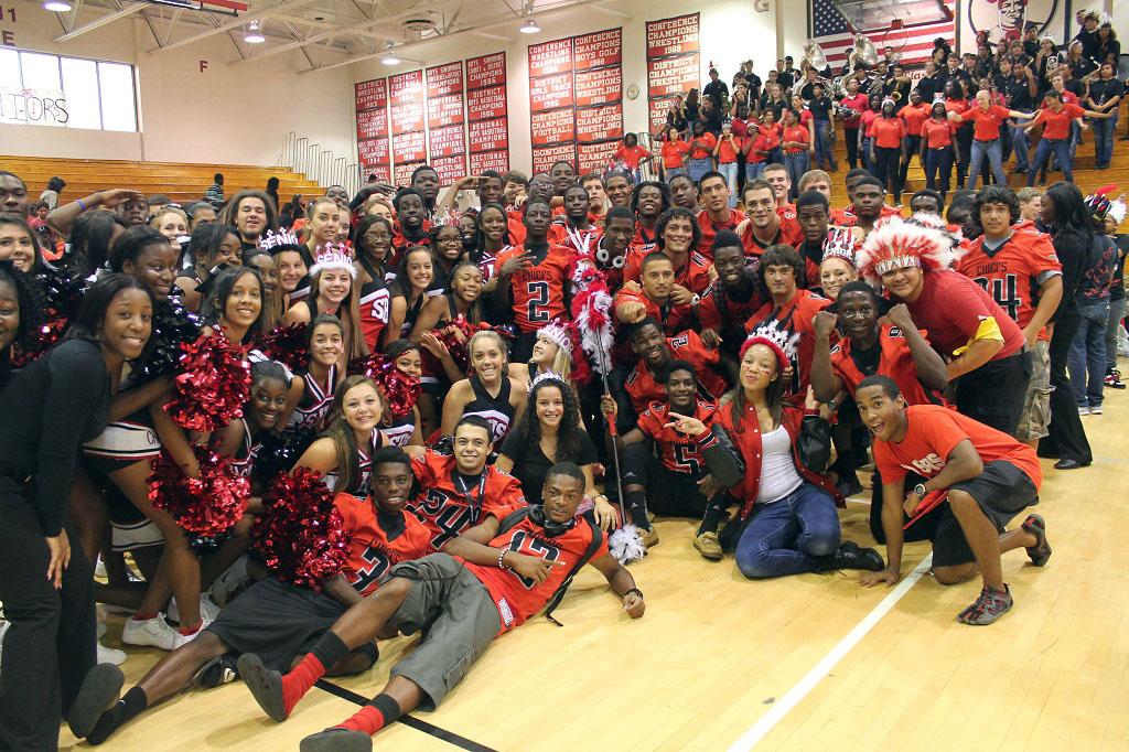 Chiefs Unite for the Years First Pep Rally