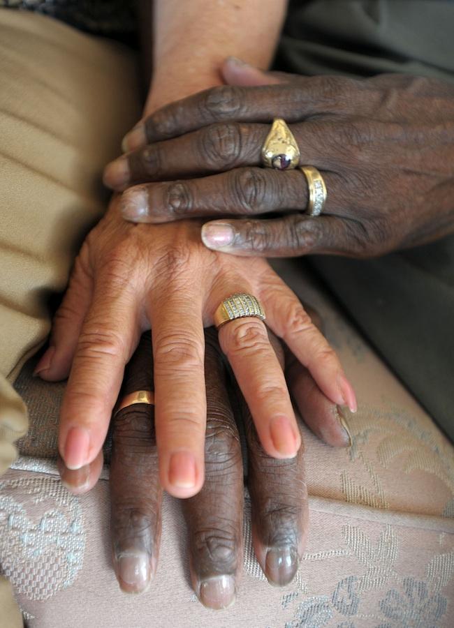 Leon and Rosina Watson were married in 1950, just after the California Supreme Court became the first in the nation to strike down interracial marriage bans. The Oakland couple raised three children and remain living in their same home for the past 59 years. 