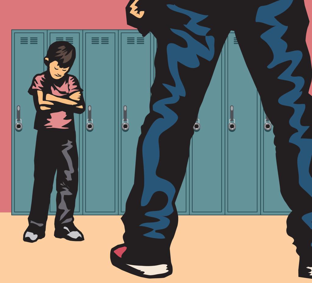 ILLUSTRATION: School bully