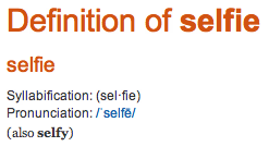 Oxfords Word of the Year: Selfie