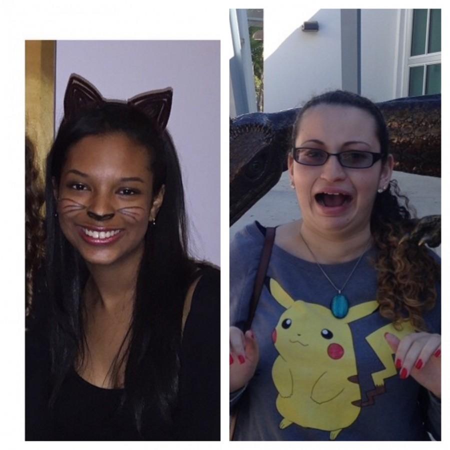 Santaluces chiefs Mishka Brice and Ilisha Strassler used these pictures for the #20BeautifulWomen