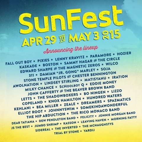 Sunfest 2015 Lineup Has Been Released