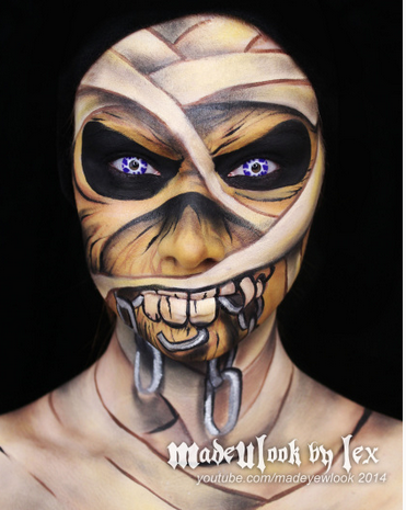 Eddie Iron Maiden Make-Up
madeulookbylex.com