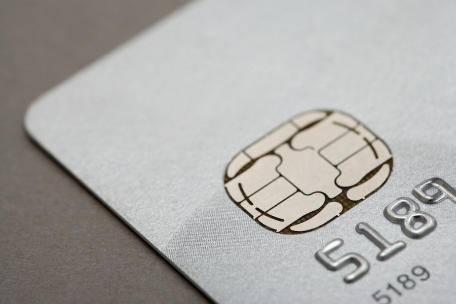 A chip credit card. (Image Source/Zuma Press/TNS)