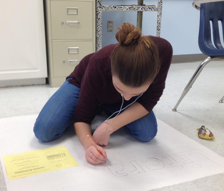 Photo of the Day: Students Prepare for Literacy Week