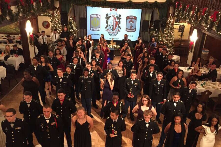 high school jrotc military ball dress code