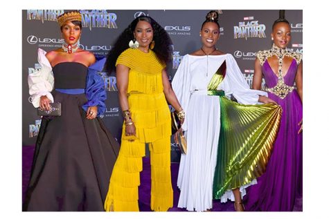 Royal Looks At The Black Panther Premiere