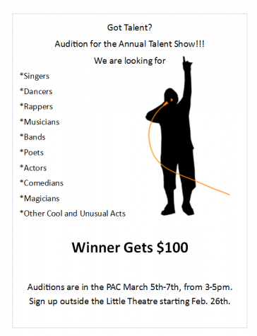 Talent Show Auditions