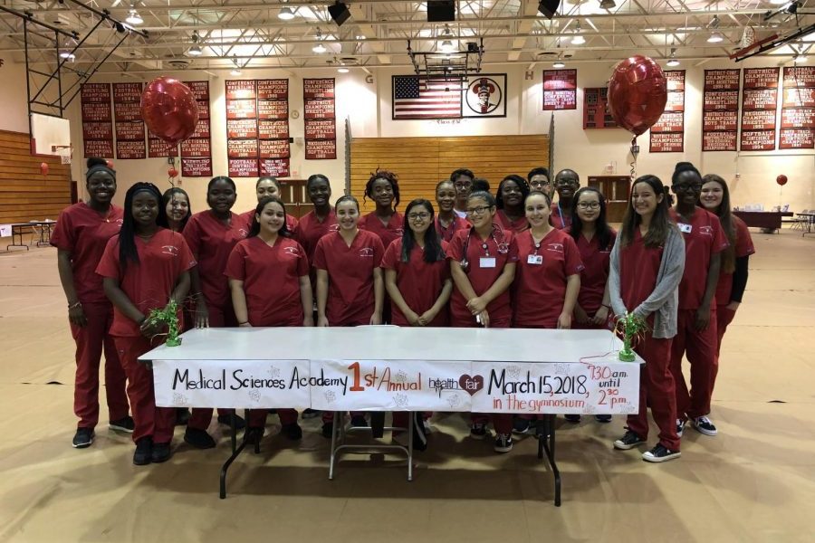 Medical Academy Hosts Health Fair