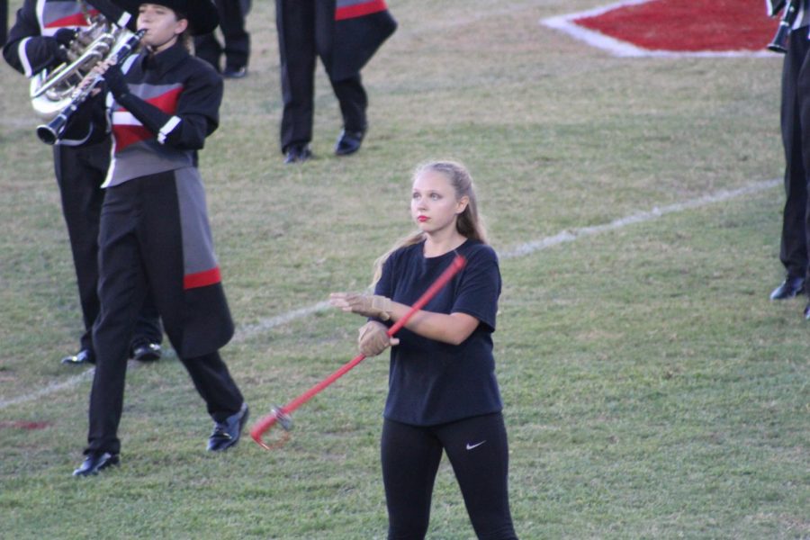 Chiefs Color Guard Captain: Emily Moyer