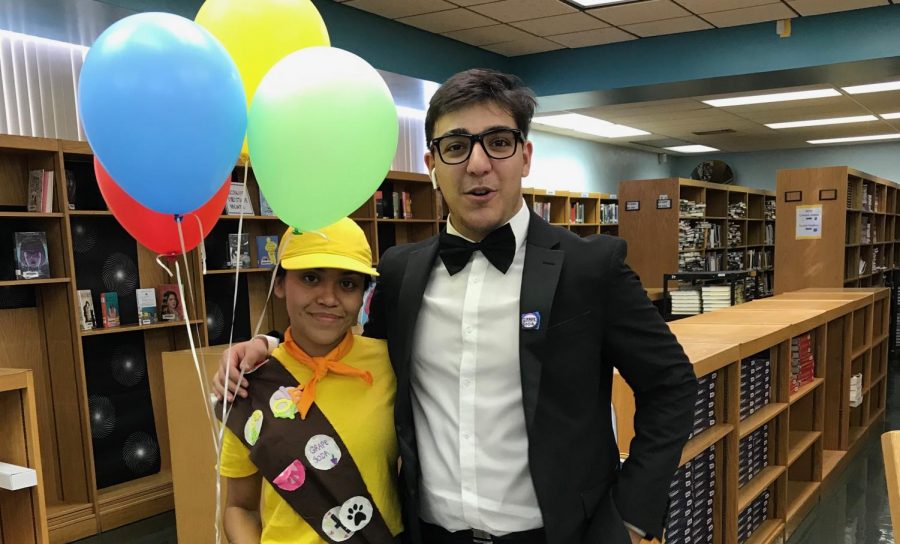 Gevorg Mnatsakanyan and Shayna Garcia both go as Russel and Carl Fredricksen, an iconic duo from Up.