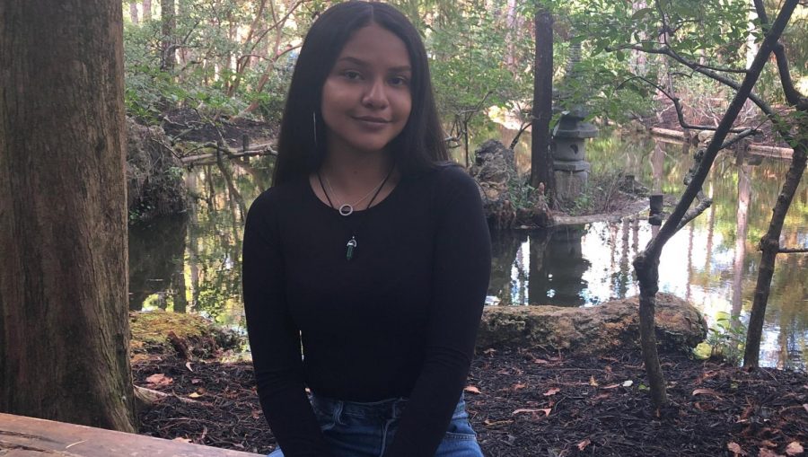 Outside of school, Gaytan enjoys volunteering at her friend's church and at the Broward County Animal Shelter. 