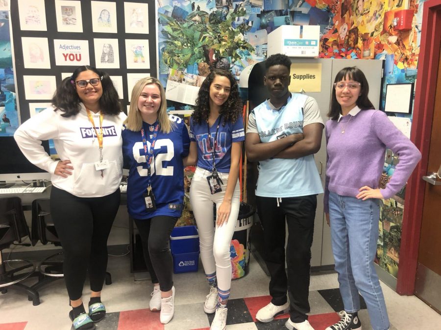 The Tribe starts off Spring Spirit Week by dressing up as mathletes and athletes.