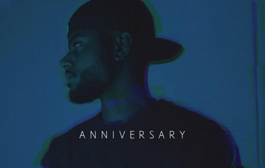The album cover for Anniversary mirrors the album cover for Bryson Tillers 2015 release, Trapsoul