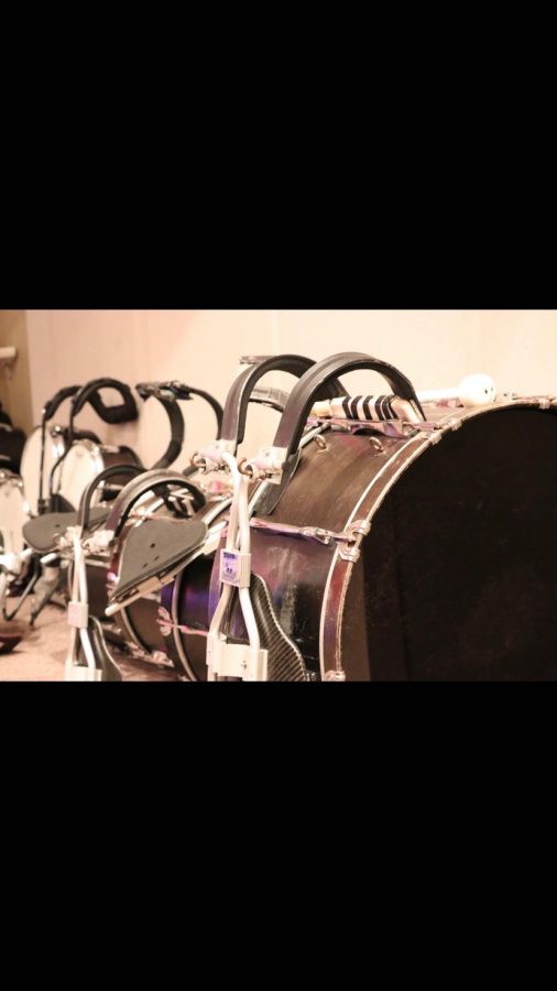 Marching band is a very physically demanding activity.Some members have to carry very instruments. 