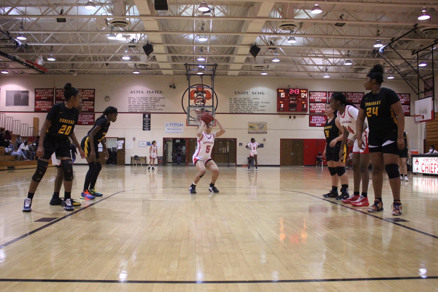 Lady Chiefs Basketball Team Dominate Suncoast – The Tribe