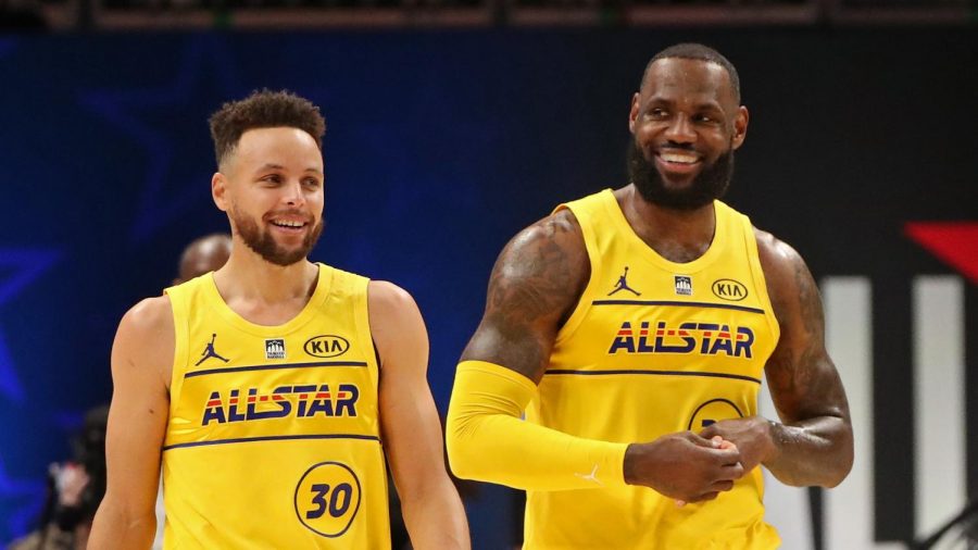 Superstars Stephen Curry and LeBron James teamed up for the first time this All-Star Weekend, and did not disappoint.