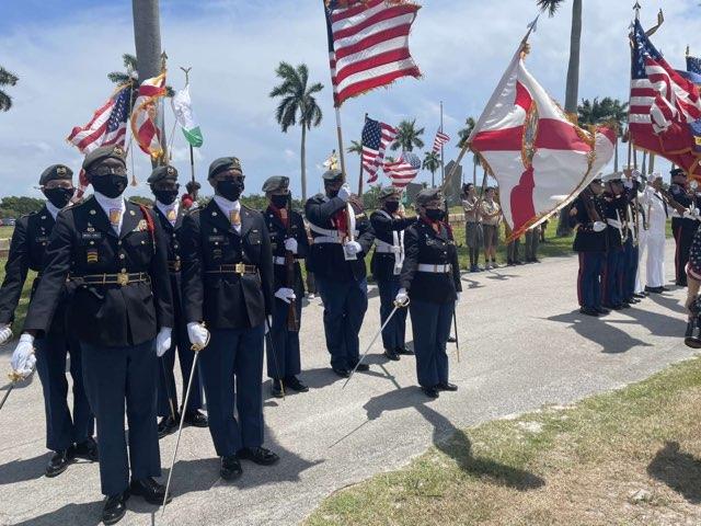 Santaluces JROTC Honors Veterans on Memorial Day