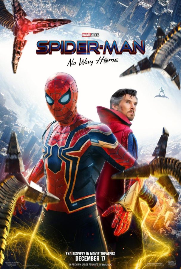 One of the official cover photos for Marvel Studios Spider-Man: No Way Home.