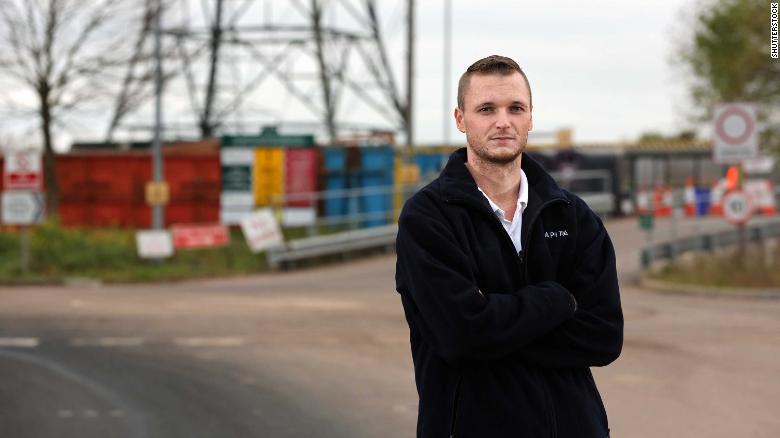 James Howells, the IT worker is at the landfill site where his bitcoin is lost.