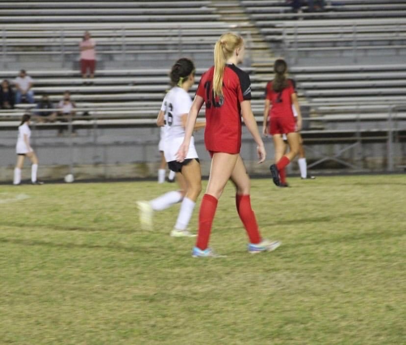 Sierra Velong during one of her games.