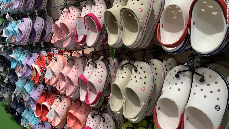 Crocs were first debuted on November 2002.