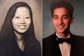 Hae Min Lee and Adnad Syed back in high school.