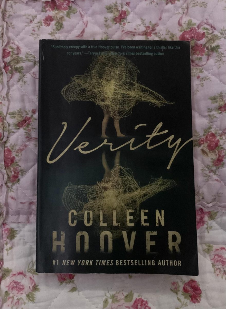 The highly beloved book,Verity, by Colleen Hoover.