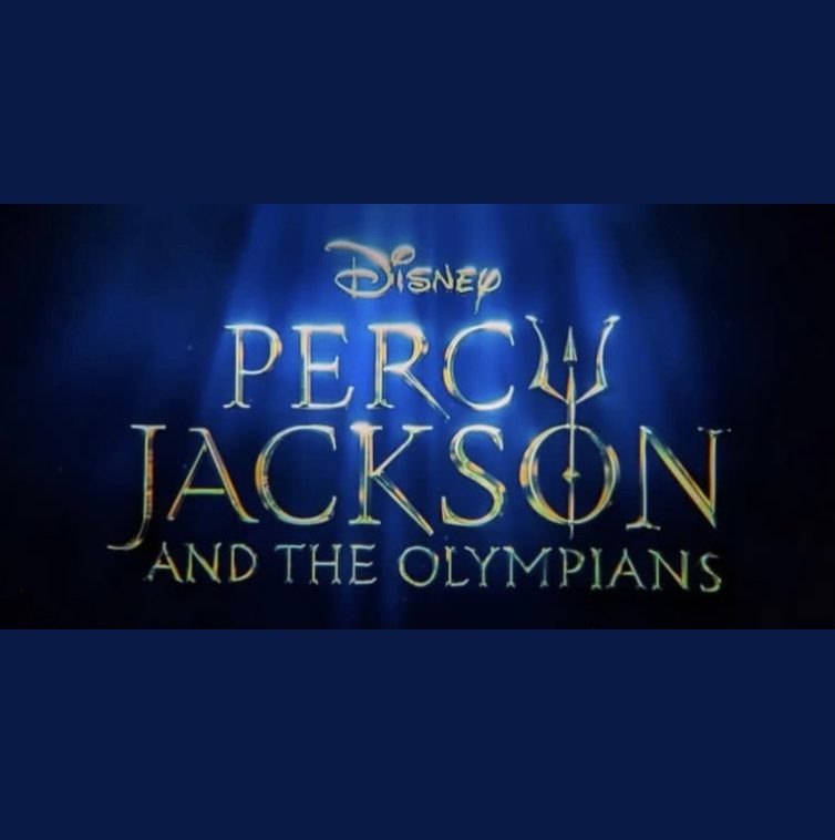 The Percy Jackson and the Olympians title screen