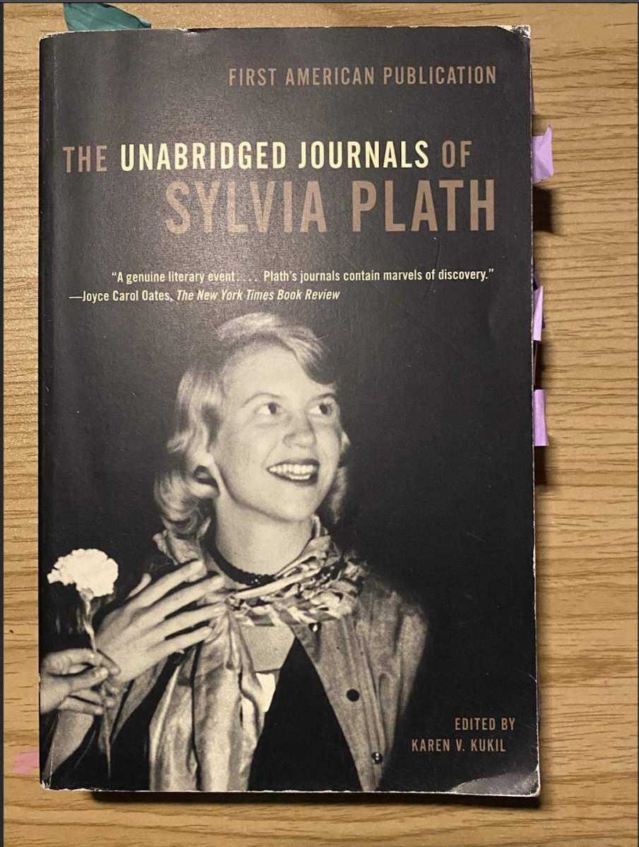 A copy of "The Journals of Sylvia Plath"