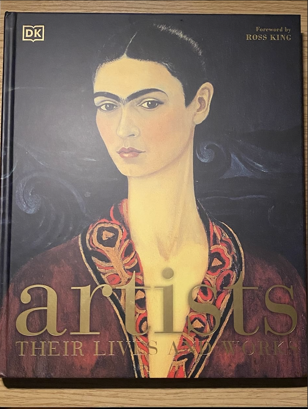 A copy of Artists: Their Lives and Work. by Ross King featuring Van Gogh
