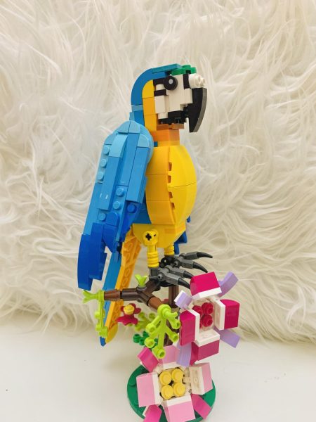 The parrot Lego set I made