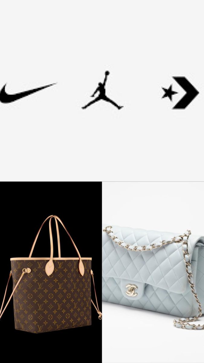 Nike, Chanel, Louis Vuitton 