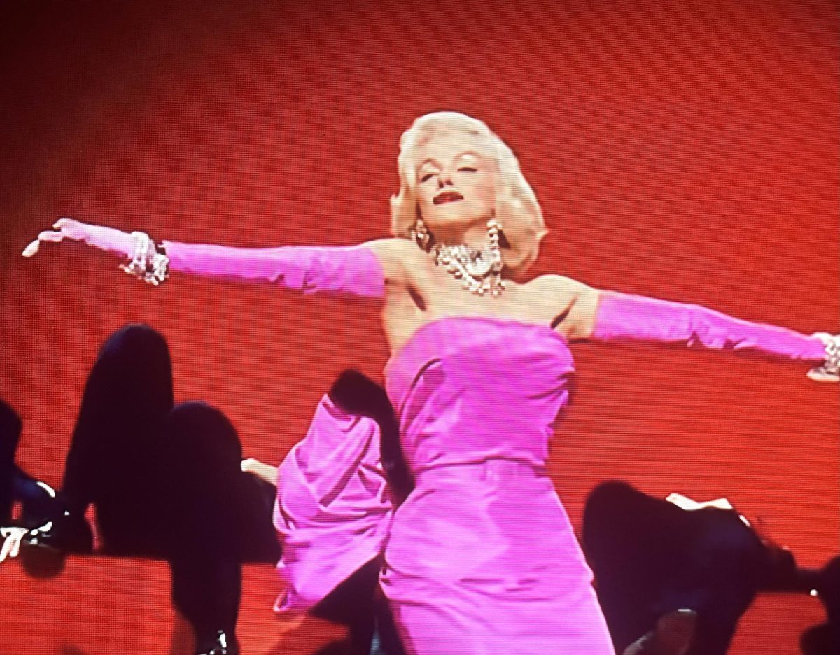 Marilyn Monroe in “Gentlemen Prefer Blondes.”