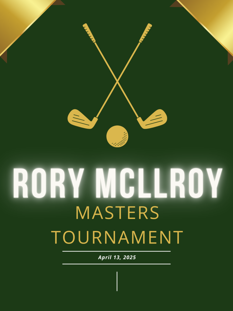 Rory Mcllroy Graphic Poster.