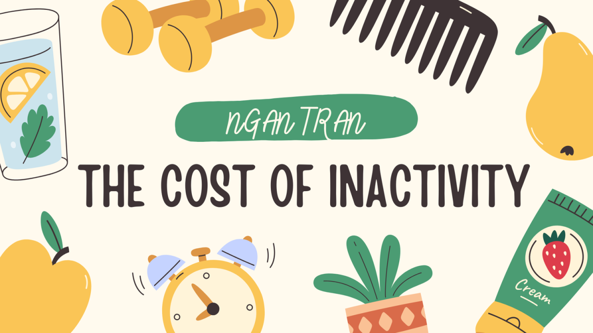 The cost of inactivity.