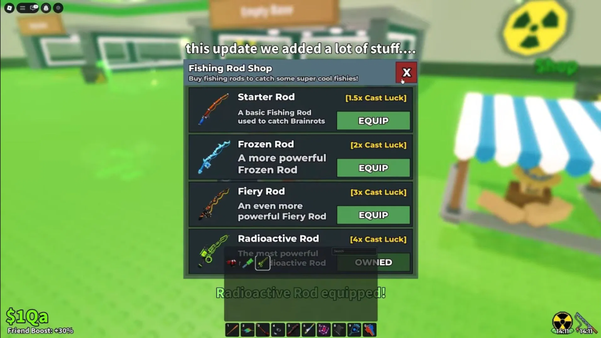 Screenshot of Dorian Jean's gameplay