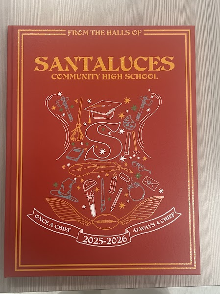 The 2025-2026 Harry Potter themed yearbook.